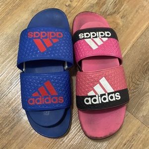 Adidas sandals size 2y bundle